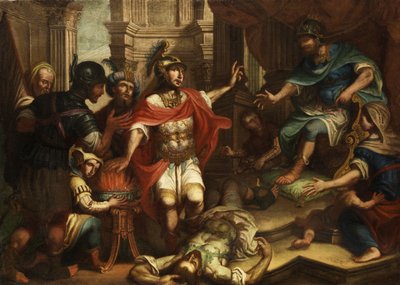 Scaevola legt die Hand ins Feuer von Unknown